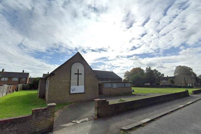 The former church site
