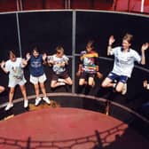 The Wall of Death pictured at Wicksteed Park in the late 1990s