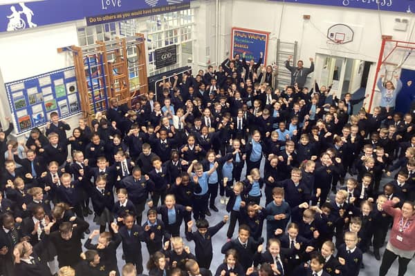 Staff and pupils at Freemans Endowed are delighted