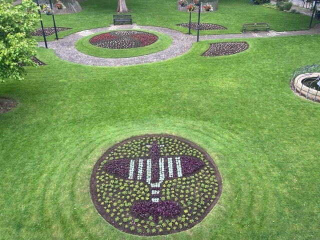 Floral tributes to mark today's anniversary in Kettering
