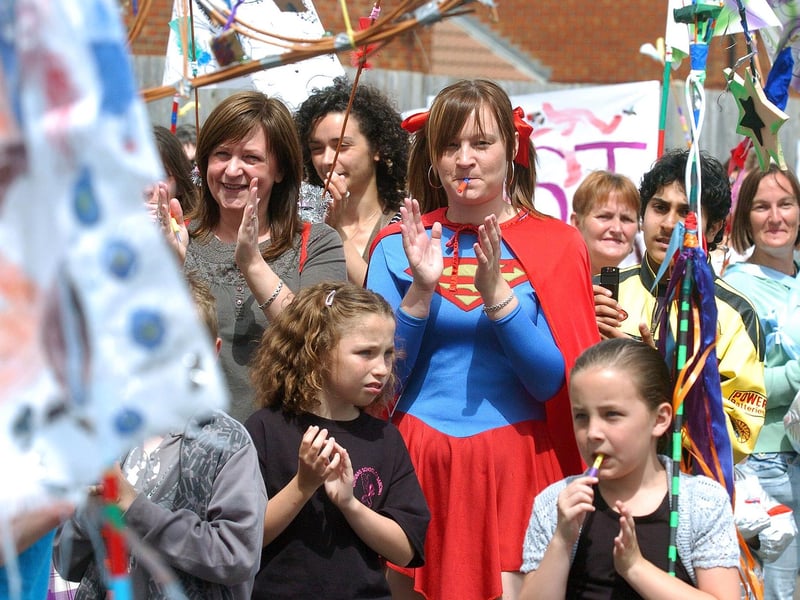 The Pen Green 25th anniversary carnival in Corby in 2008