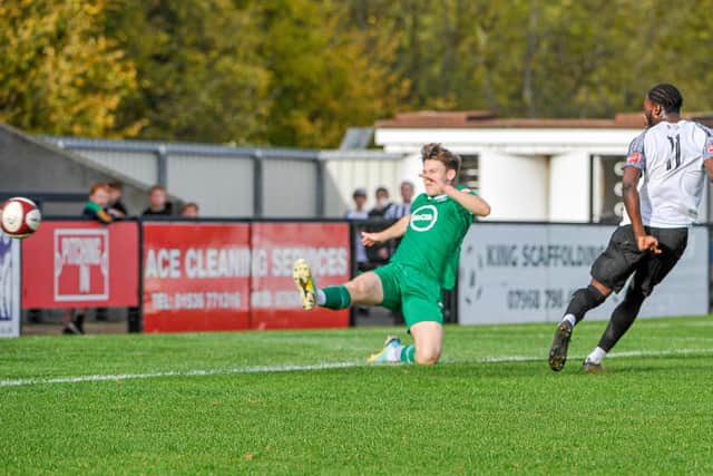 Hilton Arthur opens the scoring for the Steelmen