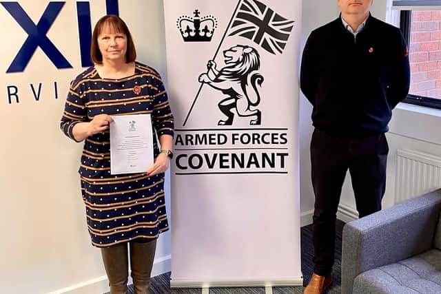 Kathy Warfield and Mark Downes, former members of the RAF and Army, are valued members of Axil's growing team of ex-military professionals.