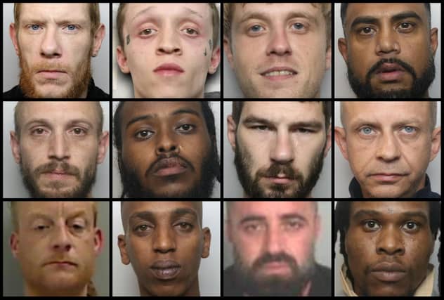 Faces of some of the criminals locked up for crimes in Northamptonshire during December 2025