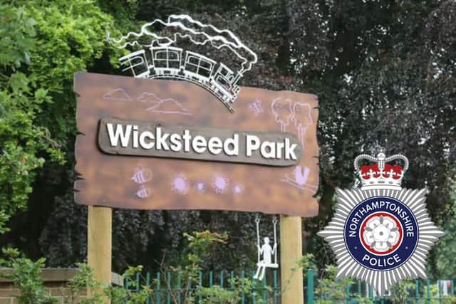 The incident happened on April 25 at Wicksteed Park