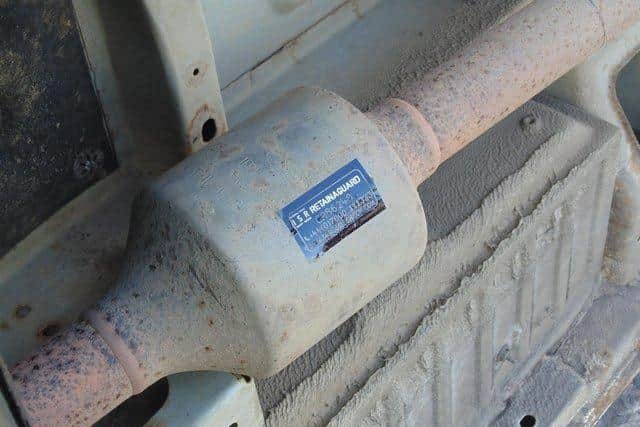Catalytic converters were stolen from three vehicles.