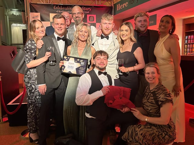Awarded gold was The Rose & Crown.
