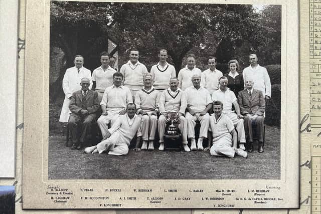 Great Oakley Cricket Club, season 1953