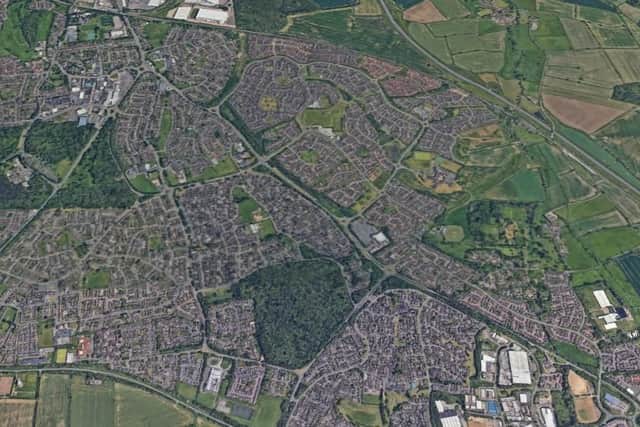 Three children's homes are planned for estates in Corby. Image: Google.