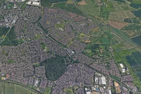 Three children's homes are planned for estates in Corby. Image: Google.