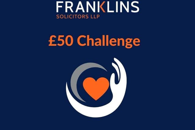The Franklins £50 Challenge 2025 finishes on 2rd May 2025.