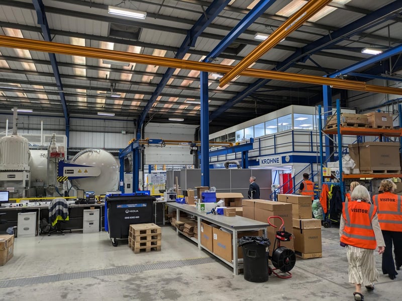 Krohne in Wellingborough's Park Farm Industrial Estate gives insight into its operations as part of Make UK's National Manufacturing Day 2024