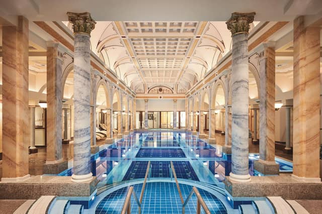 Belle Époque-era Helena Bad at the Grand Resort Bad Ragaz