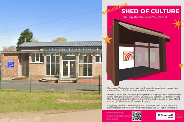 The 'Shed of Culture' would be a 'mini arts space' to showcase what Kingsway is all about