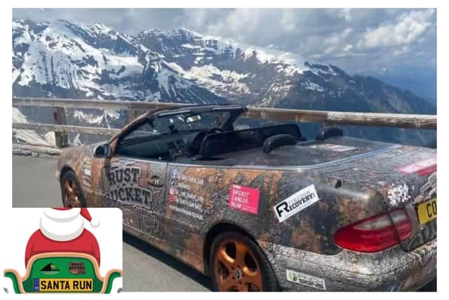 The Rust Bucket Rally's first annual Santa Run will start on December 4 in Higham Ferrers, before visiting Wellingborough and Olney