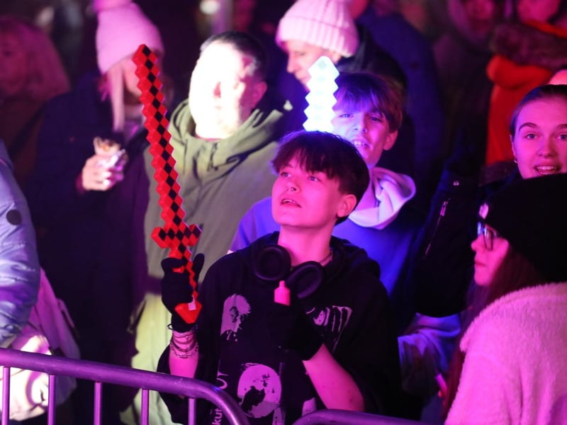 PICTURE SPECIAL: Kettering Christmas lights switch on event 2024