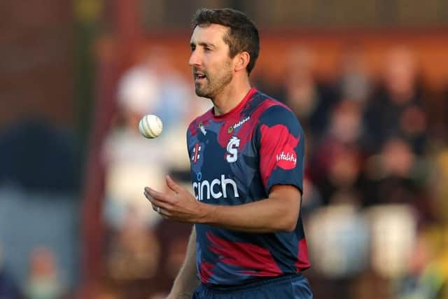 Ben Sanderson took a T20 career-best four for 15 as Northants Steelbacks dismissed Duirham for 140 at the County Ground