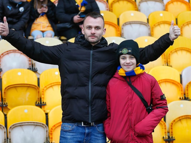 Who can you spot in our Mansfield Town v Walsall fans gallery?