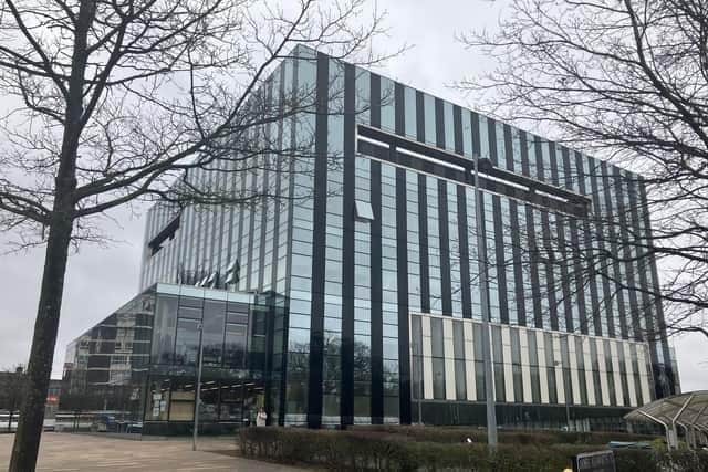 Corby Cube, where North Northants Council meets