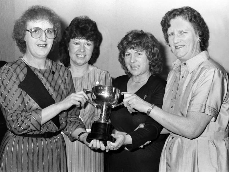 Mid 1980s darts team Irthlingborough