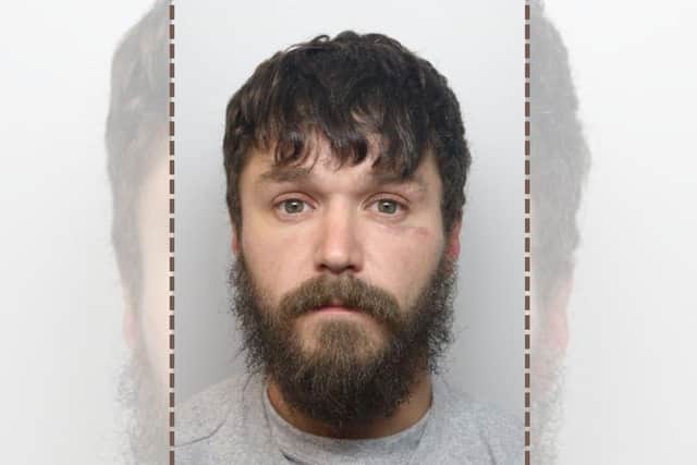Christopher Sneddon, who was jailed for a stabbing at Lincoln Way Stores in Corby. Image: Northants Police / NationalWorld