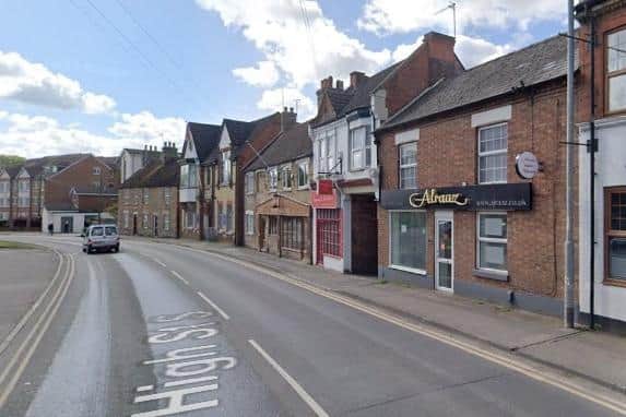 Police were called to the sudden death of a man in High Street South, Rushden yesterday (Tuesday)