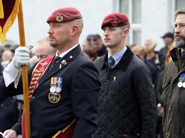Wellingborough Remembrance Day parade 2022