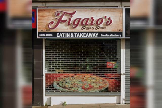 Figaro's Pizza in George Street, Corby