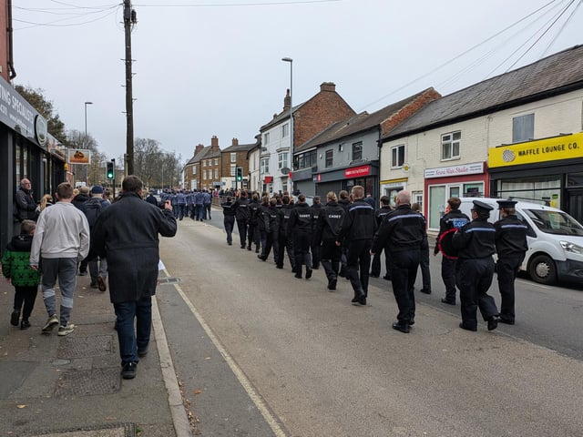 Remembrance Sunday in Wellingborough - Hundreds pay their respects at war memorial