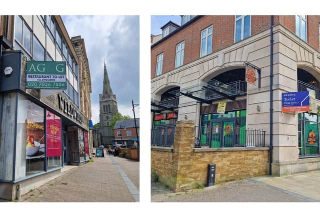 L-r Wildwood and Jurassic Grill in Kettering Market Place/National World