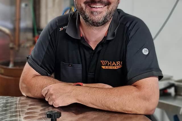 Laurence Conisbee founder of Wharf Distillery