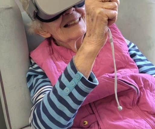 Care Home Resident Annette enjoyed diving in Malaysia and experience a brand new world