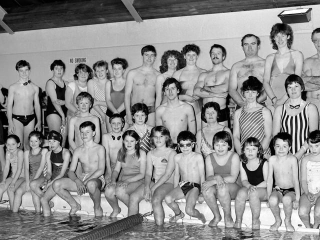 SPONSORED SWIM FOR HEALTHY HEART CAMPAIGN KETTERING 1988
