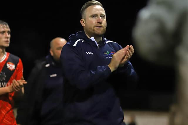 Jim Le Masurier was in caretaker charge of Kettering Town for their 2-0 win over Mickleover on Tuesday (Picture: Peter Short)