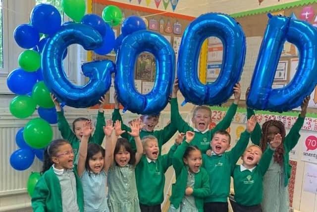 Ecton Village Primary Academy celebrate their 'good' Ofsted