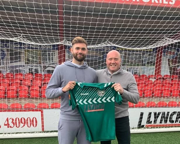 Goalkeeper Craig King is one of the players to have been retained by Hemel Hempstead Town this summer. Picture courtesy of Hemel Hempstead Town FC