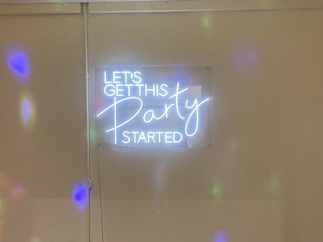 It's party time!