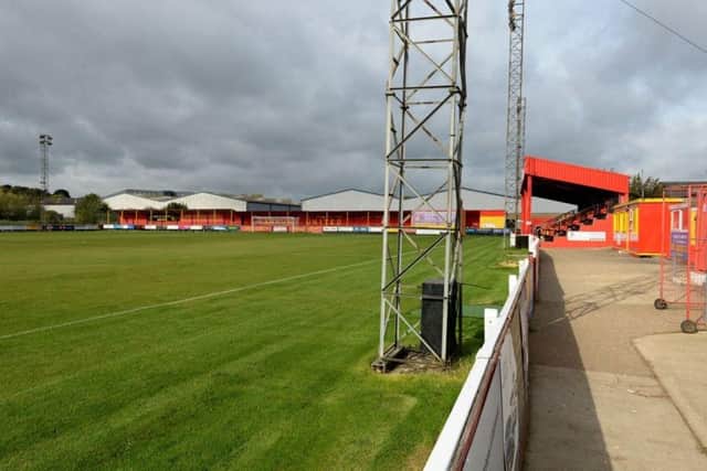 The disorder took place outside Banbury United's ground