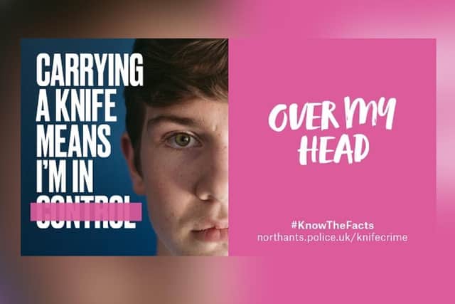 More than 130 knives were collected during knife amnesties in Northamptonshire.