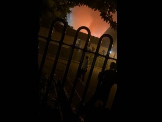 A group of young men help rescue a man from his flat just behind Balloon Bar. Do you know Kayden or anyone else involved?