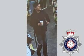 Police believe the man in the picture is connected to the incident