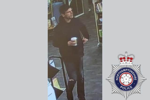 Police believe the man in the picture is connected to the incident