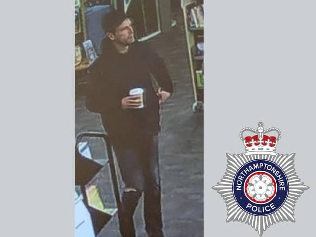 Police believe the man in the picture is connected to the incident