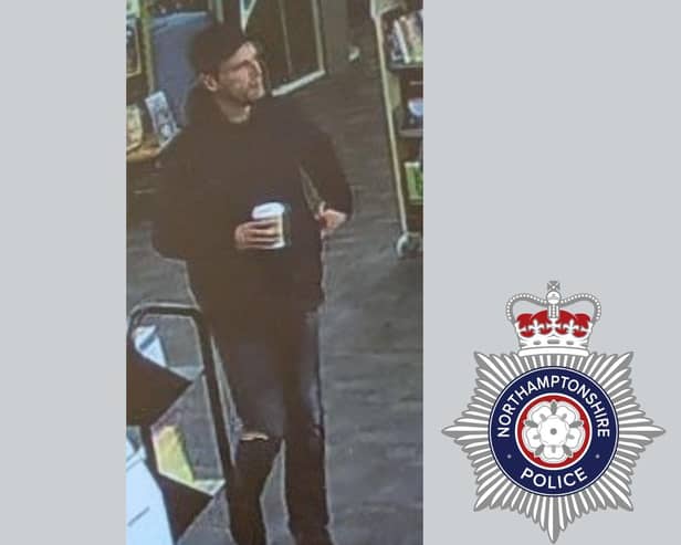 Police believe the man in the picture is connected to the incident