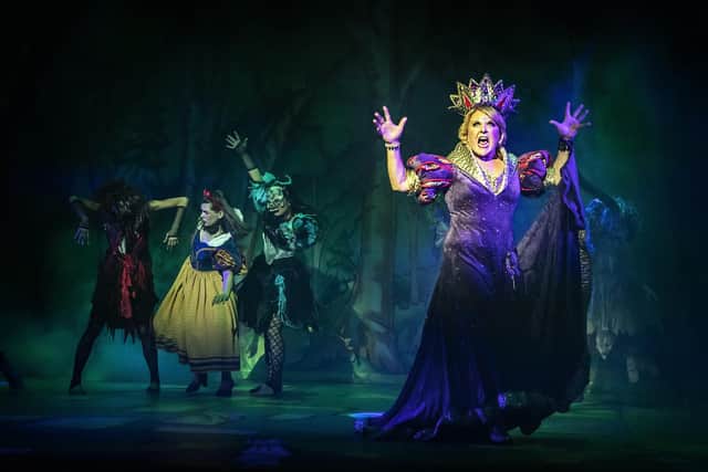 Wendi Peters plays the Wicked Queen (photo:  Pamela Raith)