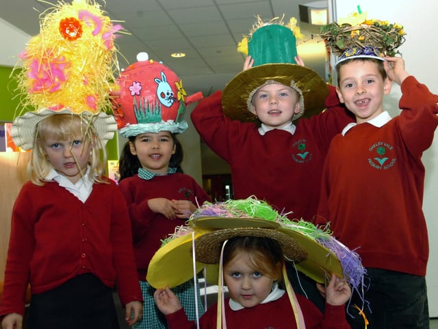 Corby: Oakley Vale Primary school Easter bonnets 2011