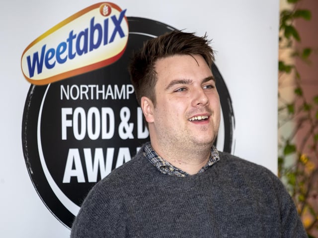 Chef at Fotheringhay's The Falcon Inn, Zak Perrin, was last year's Gold chef of the year award winner at the WNFAD awards.