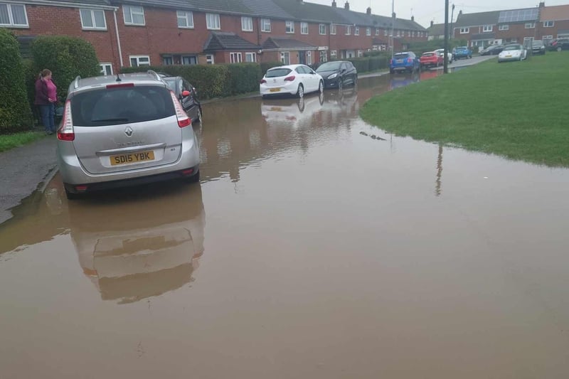 Flooding  in Cransley Gardens