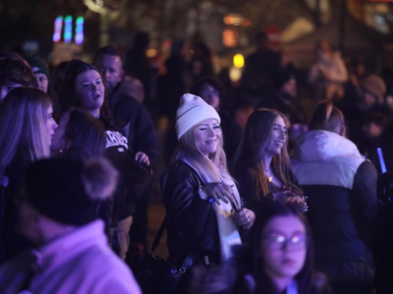 PICTURE SPECIAL: Kettering Christmas lights switch on event 2024