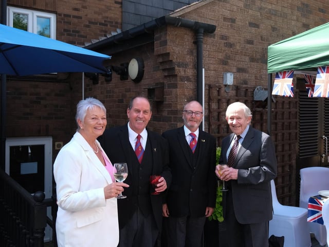 Past and present Chairmen of Palmer Court